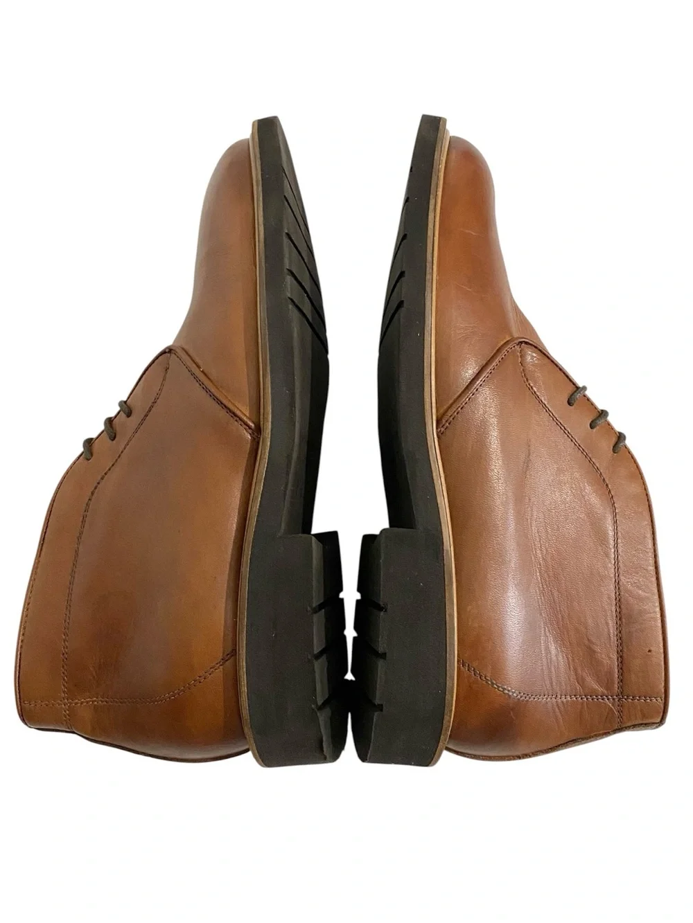 To Boot New York Men’s Royale Chukka Boots Lace Up Light Brown Size 8.5 EUC